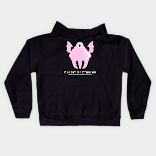Cakery of Cthulhu - Cupcake Pink Kids Hoodie